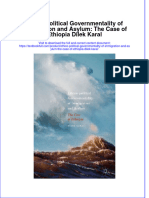 Textbook Ethico Political Governmentality of Immigration and Asylum The Case of Ethiopia Dilek Karal Ebook All Chapter PDF