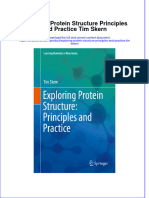 Textbook Exploring Protein Structure Principles and Practice Tim Skern Ebook All Chapter PDF