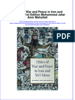 Download textbook Ethics Of War And Peace In Iran And Shii Islam 1St Edition Mohammed Jafar Amir Mahallati ebook all chapter pdf 