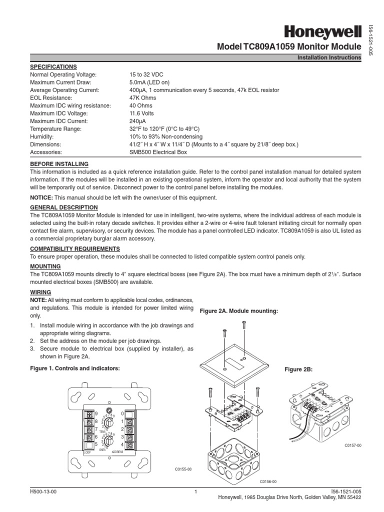 Modulo Monitor Indirizzabile Notifier FMM-101 - Per Sistemi Antincendio, Nuovo Con Spedizione Veloce - Foto 9