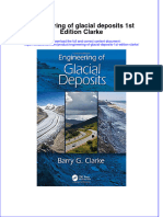Textbook Engineering of Glacial Deposits 1St Edition Clarke Ebook All Chapter PDF