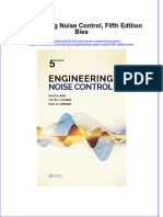 Textbook Engineering Noise Control Fifth Edition Bies Ebook All Chapter PDF