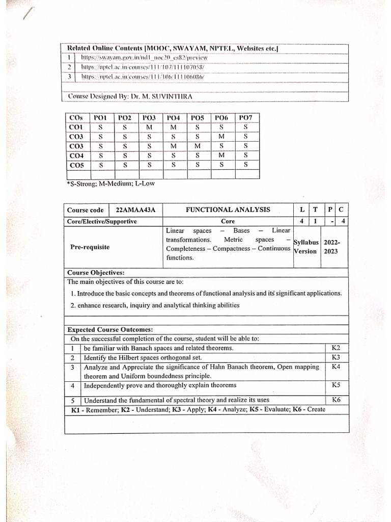Semester 4 Syllabus | PDF