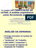 fabricação de latas