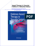 Textbook Evidence Based Therapy in Vascular Surgery 1St Edition E Sebastian Debus Ebook All Chapter PDF