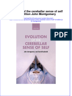 Textbook Evolution of The Cerebellar Sense of Self 1St Edition John Montgomery Ebook All Chapter PDF