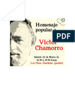 Libro de homenaje a Víctor Chamorro