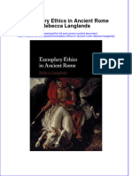 Textbook Exemplary Ethics in Ancient Rome Rebecca Langlands Ebook All Chapter PDF