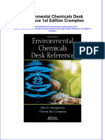 Download textbook Environmental Chemicals Desk Reference 1St Edition Crompton ebook all chapter pdf 