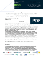 Geophysical - Investigations - of - Subsurface - Structural - Anomaly - 23MEOS GEO - Extended Abstract