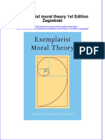 Textbook Exemplarist Moral Theory 1St Edition Zagzebski Ebook All Chapter PDF