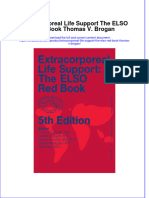 PDF Extracorporeal Life Support The Elso Red Book Thomas V Brogan Ebook Full Chapter