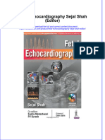 Download textbook Fetal Echocardiography Sejal Shah Editor ebook all chapter pdf 