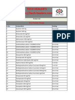 Tech Healers Contract Manufacturing List