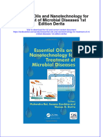 Textbook Essential Oils and Nanotechnology For Treatment of Microbial Diseases 1St Edition Derita Ebook All Chapter PDF