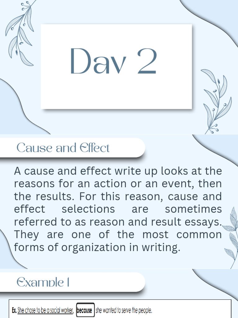 Cause Effect Problem Solution | PDF