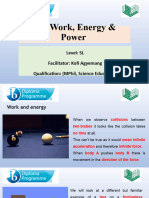 Work Energy