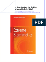 Download textbook Extreme Biomimetics 1St Edition Hermann Ehrlich Eds ebook all chapter pdf 
