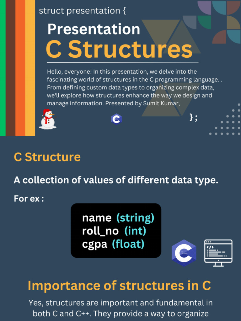Structure in C Language | PDF