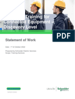 SoW - Technical Training For Connected Equipment - Discovery Level - FINAL