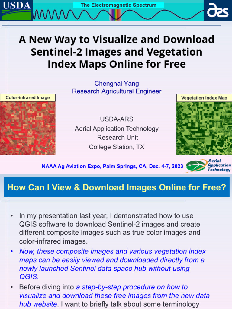 Download Sentinel-2 Images Easily Online | PDF | Infrared ...