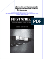 Download textbook First Strike Educational Enclosures In Black Los Angeles 1St Edition Damien M Sojoyner ebook all chapter pdf 