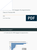 (Diapo) Differents Types Langages