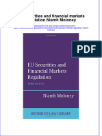 Textbook Eu Securities and Financial Markets Regulation Niamh Moloney Ebook All Chapter PDF