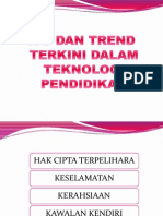 Tutorial 12 EDU3105 Isu Dan Trend Terkini Dalam Teknologi Pendidikan