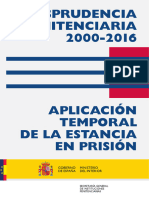 Jurisprudencia Penitenciaria 2000-2016 AplicacionTempEstanciaPrision 126180973