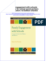 Download textbook Family Engagement With Schools Strategies For School Social Workers And Educators 1St Edition Chavkin ebook all chapter pdf 
