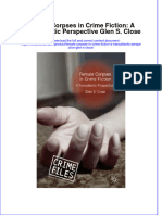 Download textbook Female Corpses In Crime Fiction A Transatlantic Perspective Glen S Close ebook all chapter pdf 