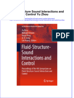 Download textbook Fluid Structure Sound Interactions And Control Yu Zhou ebook all chapter pdf 