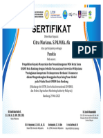 (Citra) Sertifikat PKM Kadin - 29 Mei 2023