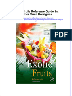 Textbook Exotic Fruits Reference Guide 1St Edition Sueli Rodrigues Ebook All Chapter PDF