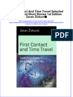 Textbook First Contact and Time Travel Selected Essays and Short Stories 1St Edition Zoran Zivkovic Ebook All Chapter PDF