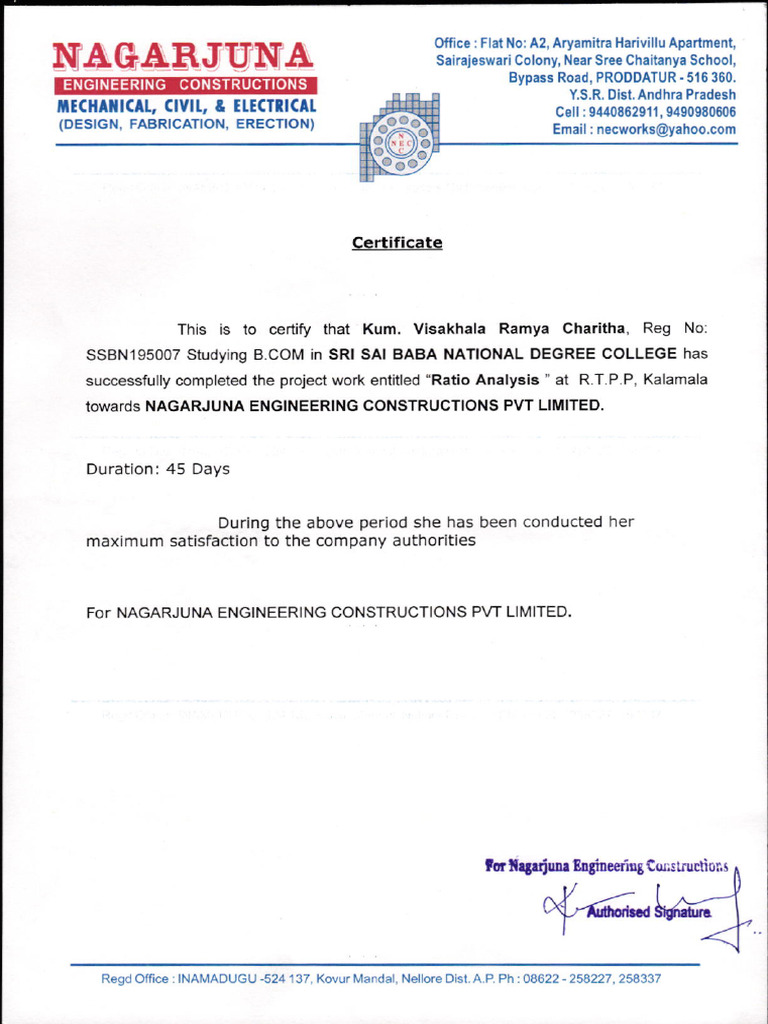 Certificate Pdf