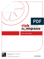 Sample - Risk Type Compass Report