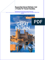 Download textbook Fodor S Essential Great Britain 3Rd Edition Fodors Travel Guides ebook all chapter pdf 