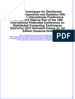 Download textbook Formal Techniques For Distributed Objects Components And Systems 35Th Ifip Wg 6 1 International Conference Forte 2015 Held As Part Of The 10Th International Federated Conference On Distributed Computi ebook all chapter pdf 