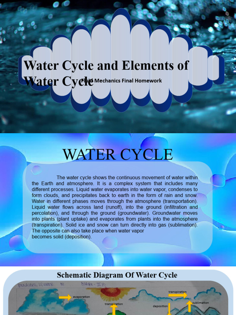 Understanding the Water Cycle Processes | PDF | Water Cycle | Water