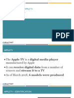 Forensicating the Apple Tv