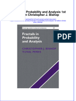 Textbook Fractals in Probability and Analysis 1St Edition Christopher J Bishop Ebook All Chapter PDF