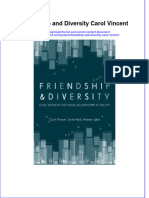 Download textbook Friendship And Diversity Carol Vincent ebook all chapter pdf 