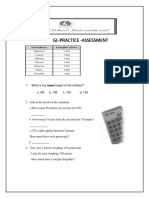 Year 6 - GL Assessment Practice Sheet