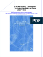 PDF Functions of The Brain A Conceptual Approach To Cognitive Neuroscience Albert Kok Ebook Full Chapter