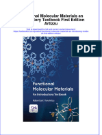 Download textbook Functional Molecular Materials An Introductory Textbook First Edition Artizzu ebook all chapter pdf 