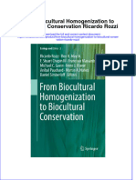 Download textbook From Biocultural Homogenization To Biocultural Conservation Ricardo Rozzi ebook all chapter pdf 