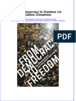 Download textbook From Democracy To Freedom 1St Edition Crimethinc ebook all chapter pdf 