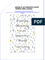 Textbook Finding Meaning in An Imperfect World 1St Edition Iddo Landau Ebook All Chapter PDF